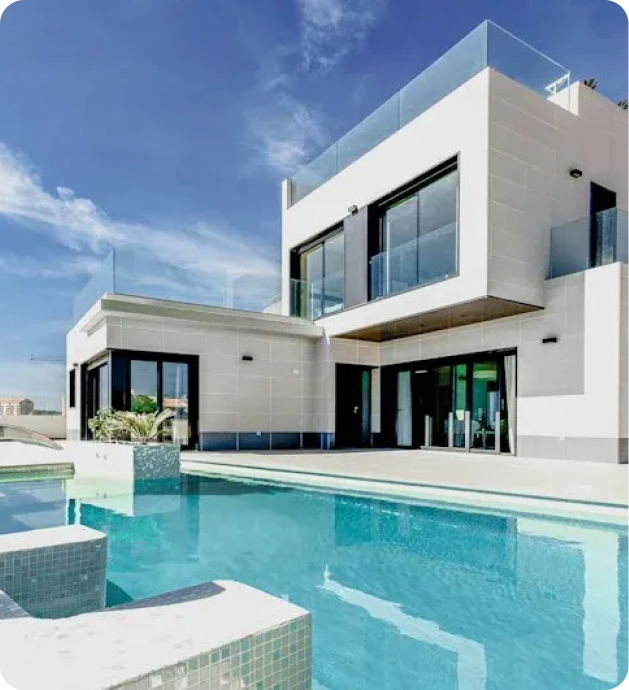 A villa ready for a property tour