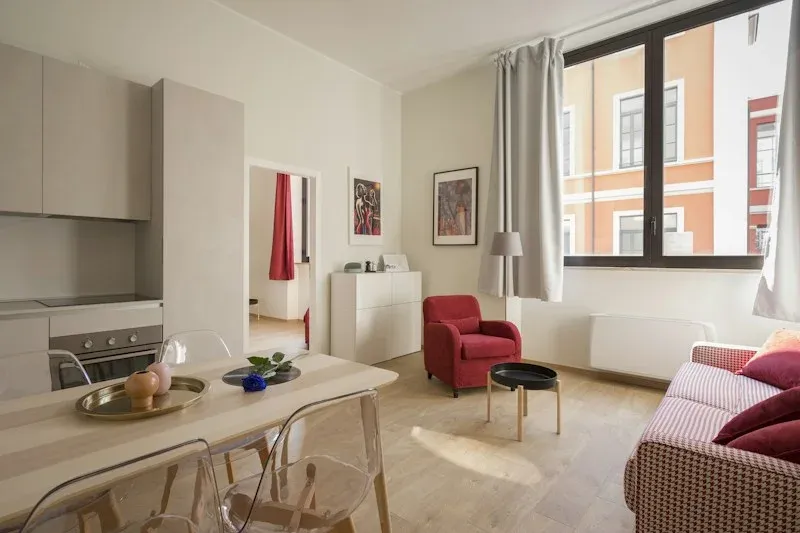An apartment prepared for a stay